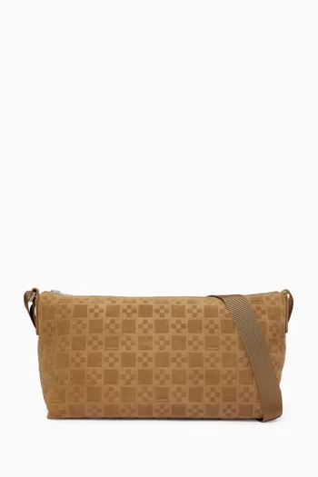 Mini Crossbody Bag in Split Leather