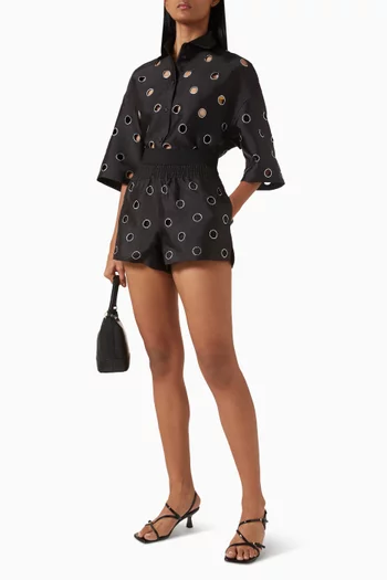 Mars Rhinestone Shorts