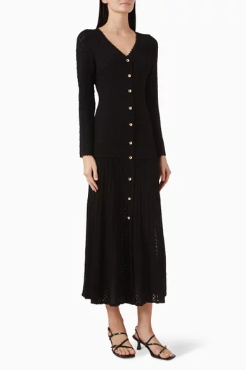 Sabah Midi Dress in Knit