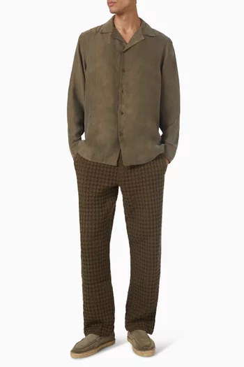 قميص بريلو بأكمام طويلة