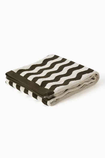 Forest Waver Towel in Cotton Terry