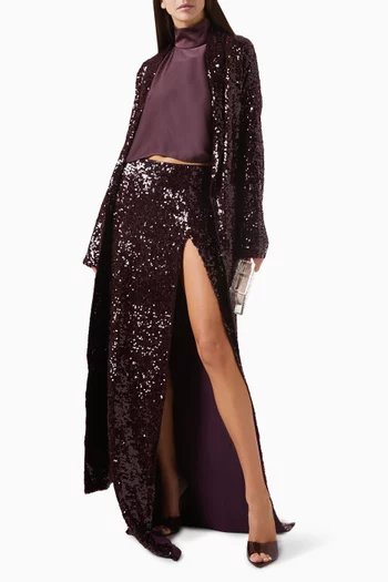 Sequin-embellished Skirt