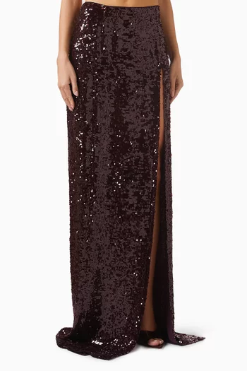 Sequin-embellished Skirt