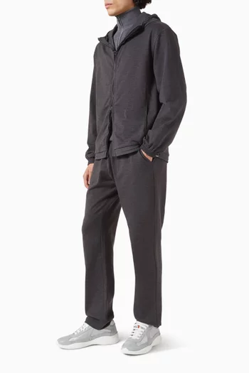 Knit Jogger Pants in Wool