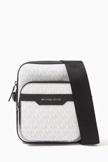Mini Hudson Flight Bag in Logo Canvas