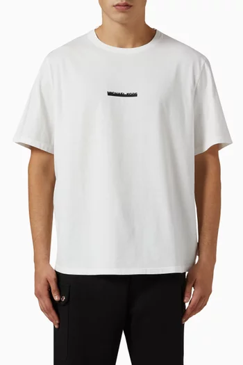 Split Logo T-shirt in Cotton
