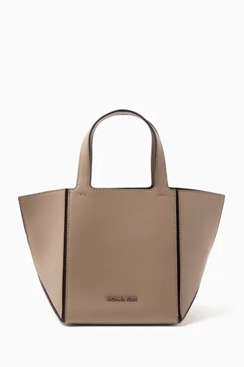 Small Jordi Tote Bag in Leather