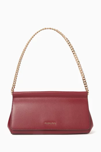 حقيبة بوشيت كارمين متوسطة جلد حبيبي