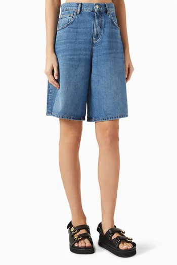 Bermuda Shorts in Denim