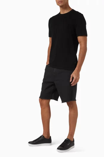 Sweater T-shirt in Cotton Knit