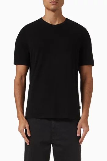 Sweater T-shirt in Cotton Knit