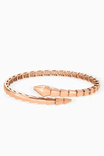 سوار سيربنتي فايبر ذهب وردي عيار 18