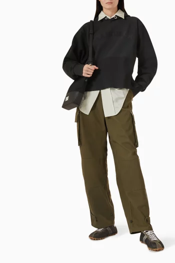 Logo Hoodie in Cotton