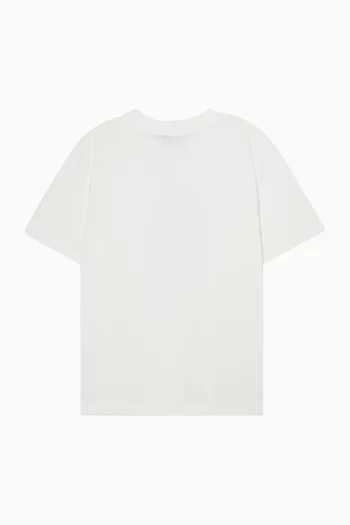 Logo Graphic T-shirt in Cotton Jersey