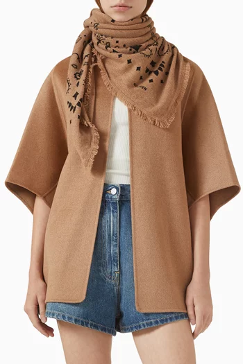 Large Hachiko Bandana in Cashmere