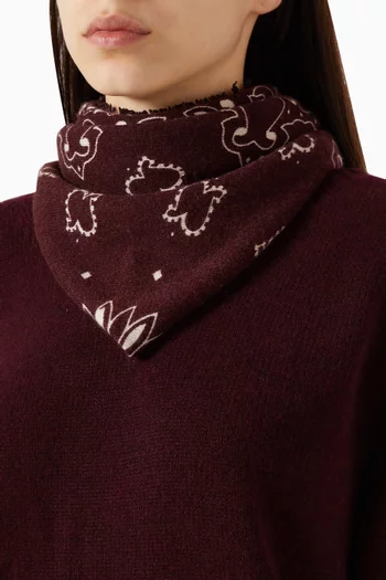 Large Hachiko Bandana in Cashmere