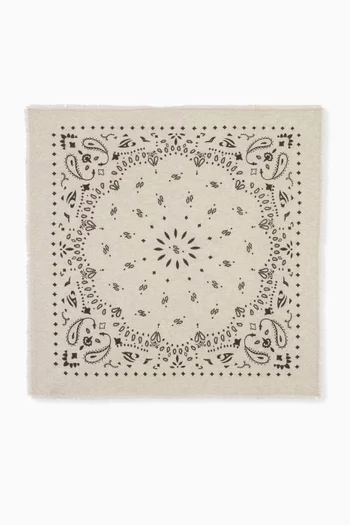 Large Hachiko Bandana in Cashmere