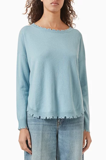Mela Oversized Sweater in Cashmere