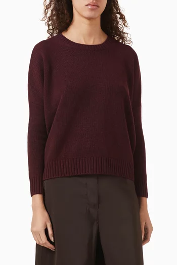 Romelie Oversized Sweater in Cashmere