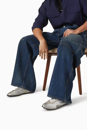 Sprinter Sneakers in Glitter Suede