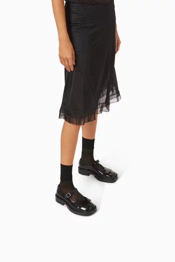 Tabi Country Mary-Jane Flats in Leather