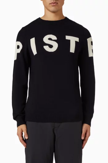 Piste Sweater in Merino Wool