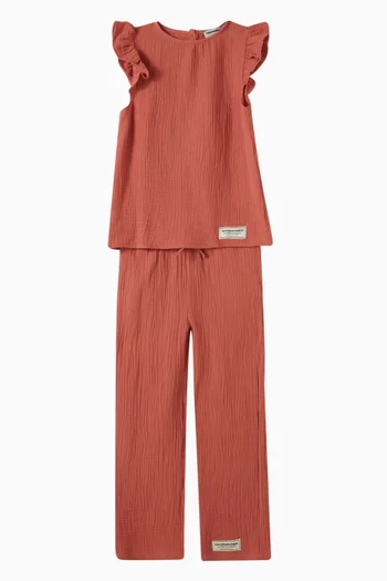 Wide-leg Relaxed Sweatpants