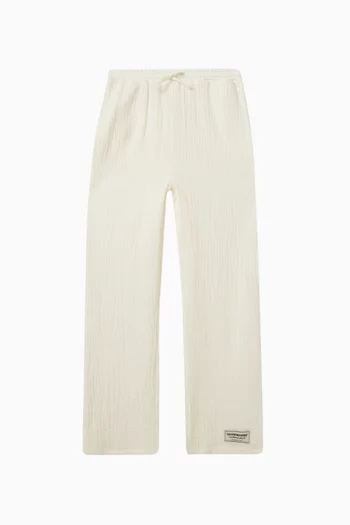 Wide-leg Relaxed Sweatpants