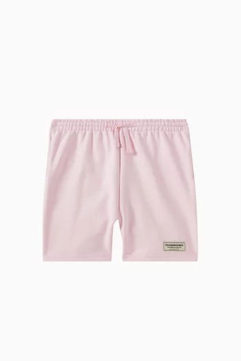 Relaxed Shorts in Organic Cotton-blend