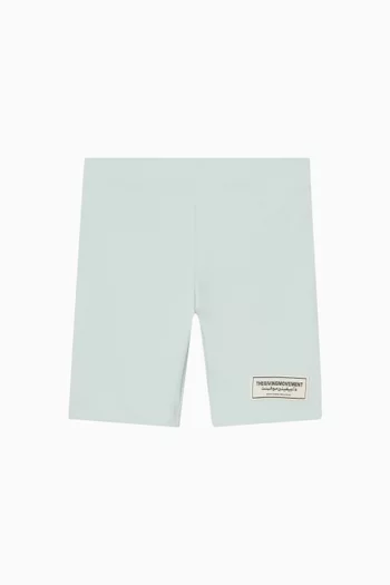 Biker Shorts in Recycled Softskin