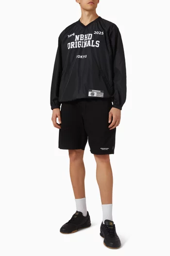 تي شيرت بنمط كنزة نايلون