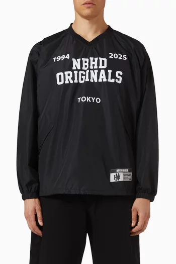 تي شيرت بنمط كنزة نايلون