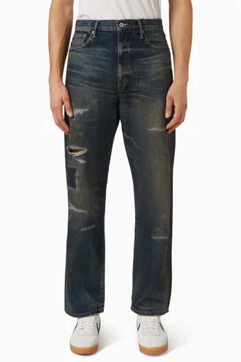 Savage DP Basic Pants in Denim