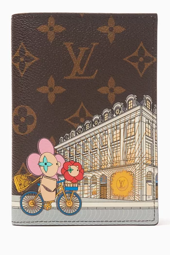 Holiday Collection Passport Holder in Monogram Canvas