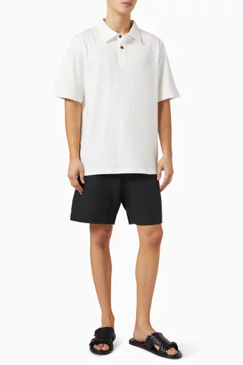 Drawstring Shorts in Linen