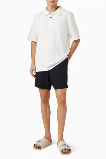 Drawstring Shorts in Linen