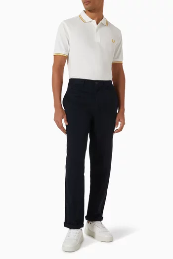 Twin Tipped Polo Shirt in Cotton-piqué