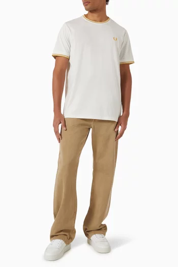 Twin Tipped T-shirt in Cotton-jersey