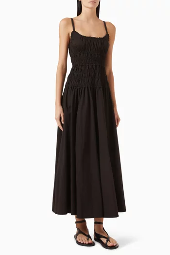 Toby Midi Dress in Cotton