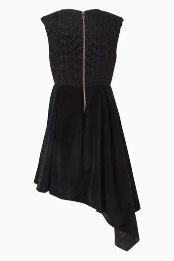 Asymmetrical Dress in Jersey