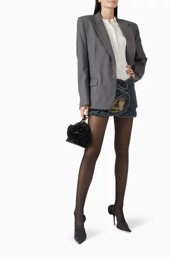 Polo Bodysuit in Viscose-knit