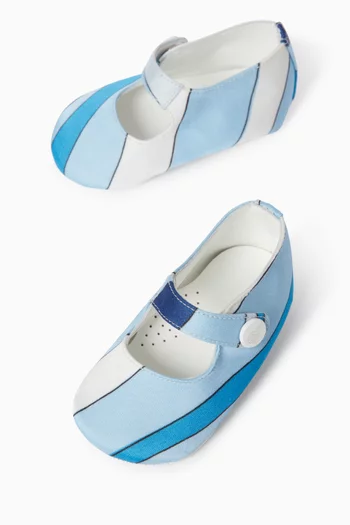 Abstract Printed Ballerinas