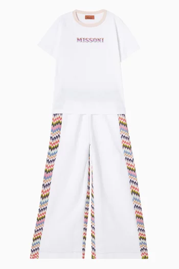 Logo T-shirt in Jersey