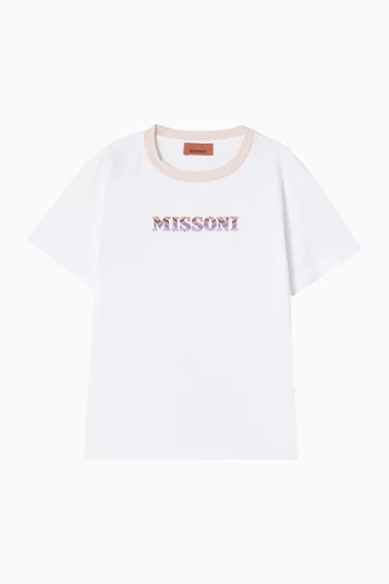 Logo T-shirt in Jersey