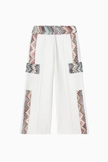 Chevron Cargo Pants