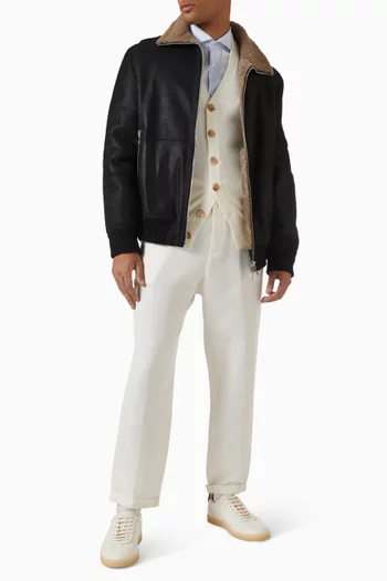 جاكيت بومبر فرو بملمس نوبوك