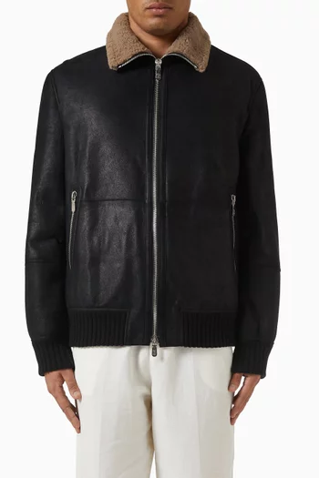 جاكيت بومبر فرو بملمس نوبوك