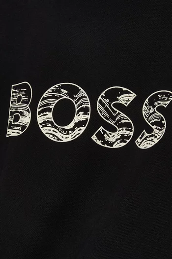 Logo T-shirt in Cotton