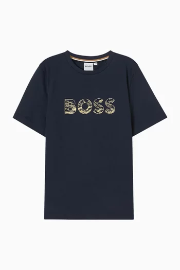 Logo T-shirt in Cotton