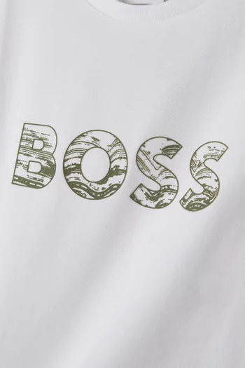 Logo T-shirt in Cotton